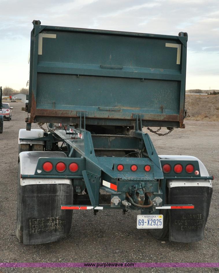 image for item A5756 1991 Westco 25' transfer trailer