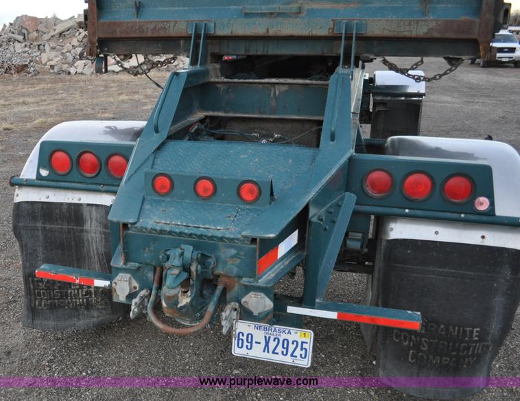 image for item A5756 1991 Westco 25' transfer trailer