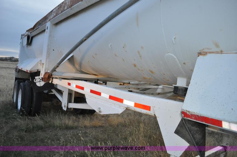 image for item A5757 1999 Western 35' end dump trailer