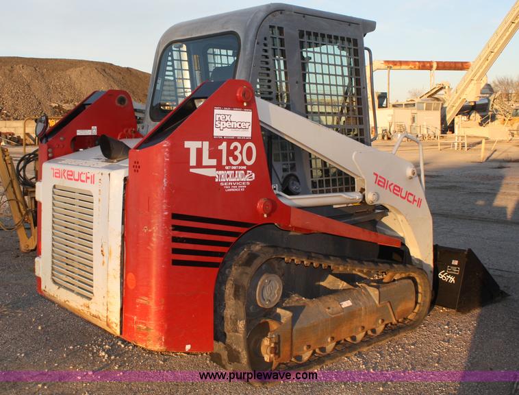 image for item A6541 2005 Takeuchi TL130 compact track loader