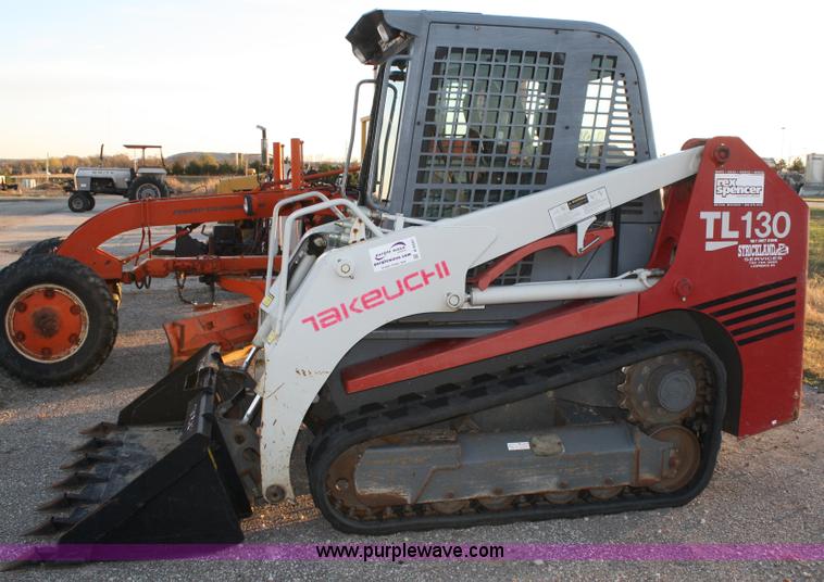 image for item A6541 2005 Takeuchi TL130 compact track loader