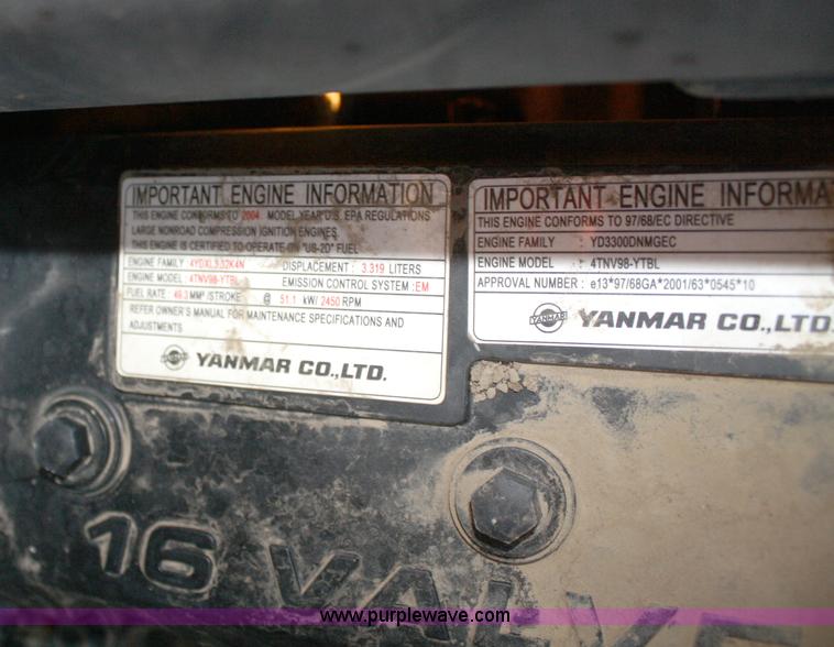 image for item A6541 2005 Takeuchi TL130 compact track loader