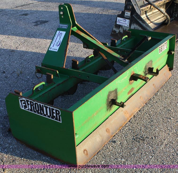 Frontier BB1072 box blade in Lawrence, KS Item A6546 sold Purple Wave