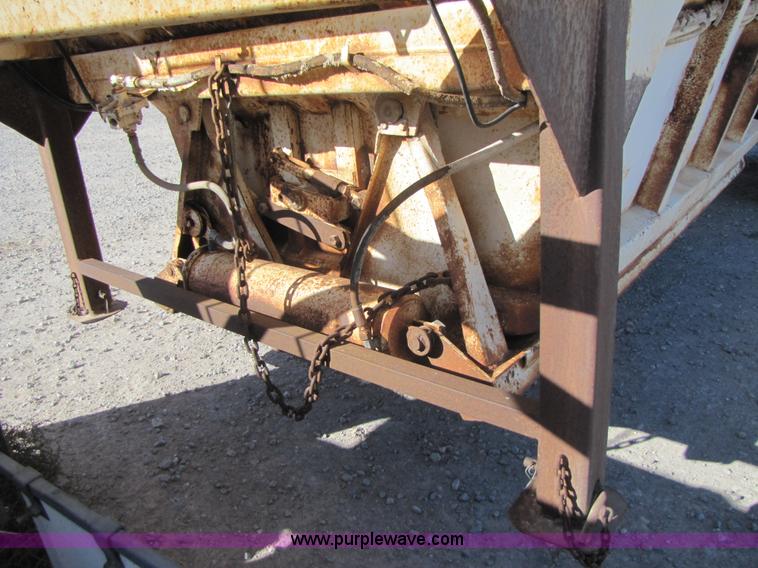 image for item B2118 1970 Pierce belly dump trailer