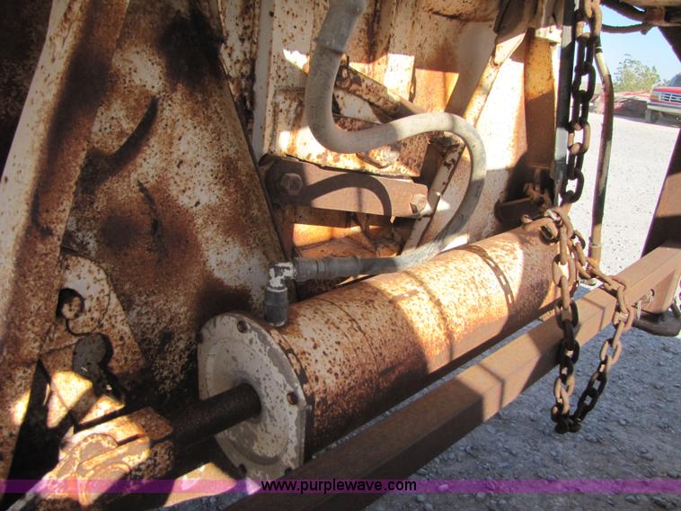 image for item B2118 1970 Pierce belly dump trailer