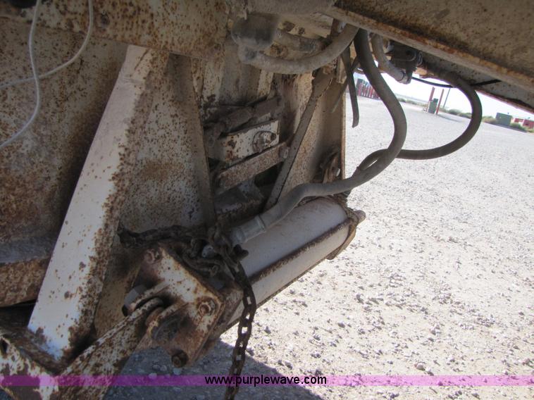 image for item B2118 1970 Pierce belly dump trailer