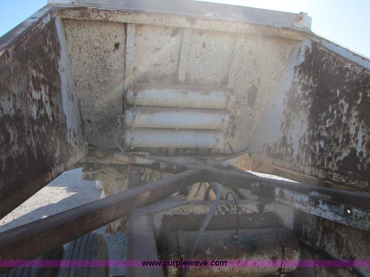 image for item B2118 1970 Pierce belly dump trailer