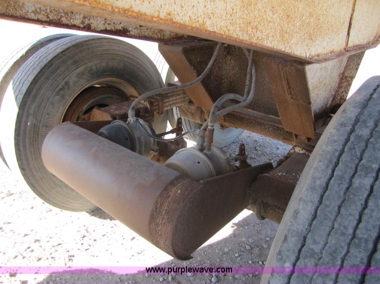 image for item B2118 1970 Pierce belly dump trailer