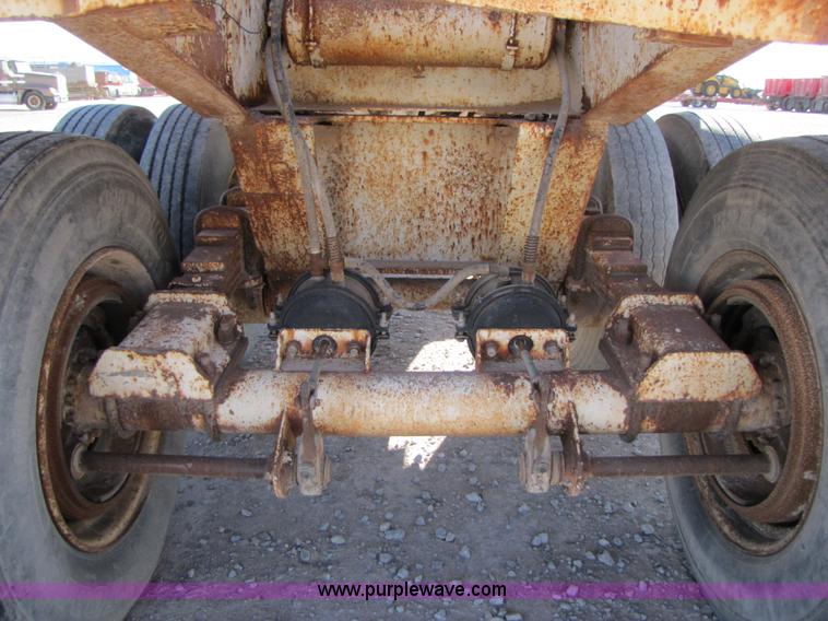 image for item B2118 1970 Pierce belly dump trailer