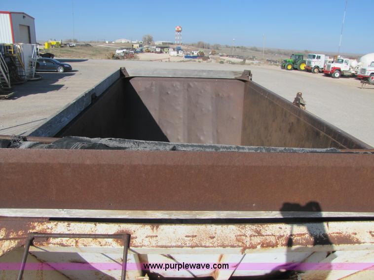 image for item B2118 1970 Pierce belly dump trailer