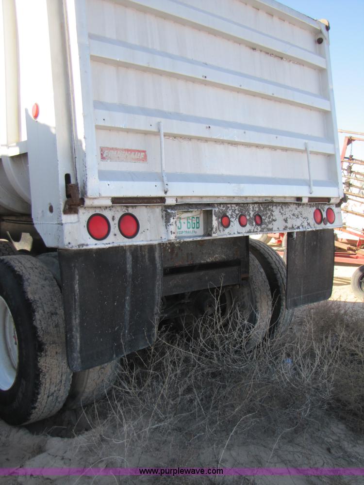 image for item B2126 1979 Fruehauf 14' dump pup trailer