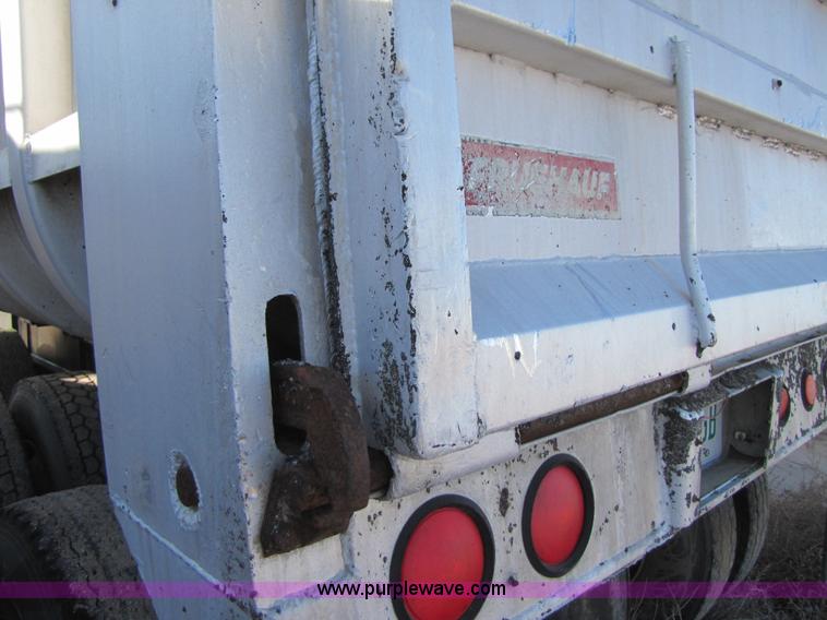 image for item B2126 1979 Fruehauf 14' dump pup trailer