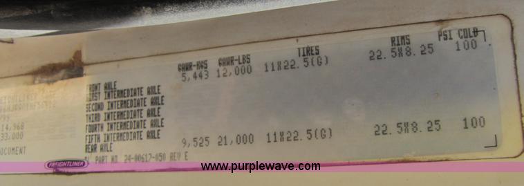 image for item B2129 2000 Freightliner FL70 semi truck