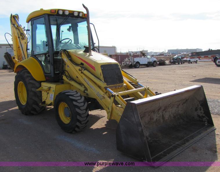 image for item B2133 2003 New Holland LB110 backhoe