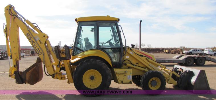 image for item B2133 2003 New Holland LB110 backhoe