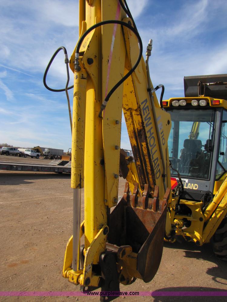 image for item B2133 2003 New Holland LB110 backhoe