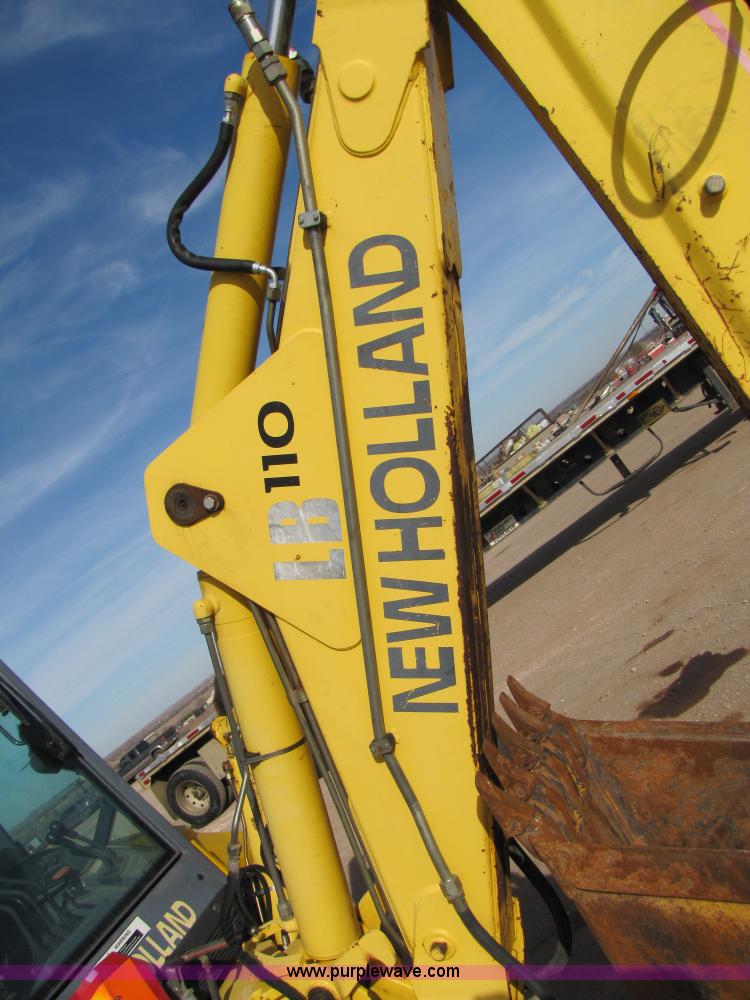 image for item B2133 2003 New Holland LB110 backhoe