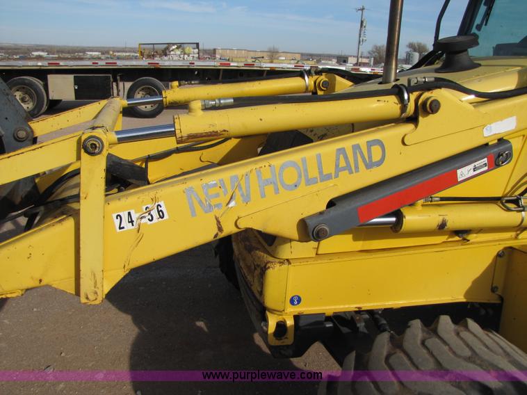 image for item B2133 2003 New Holland LB110 backhoe