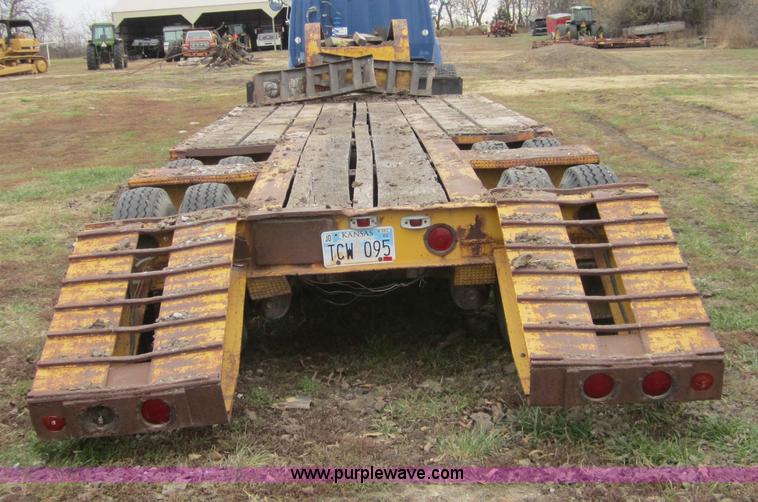 image for item C5226 1954 Martin 27 ton lowboy trailer