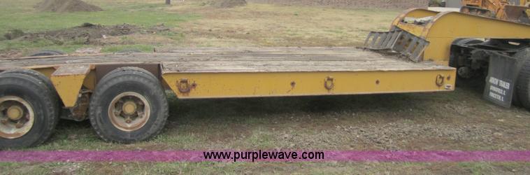 image for item C5226 1954 Martin 27 ton lowboy trailer