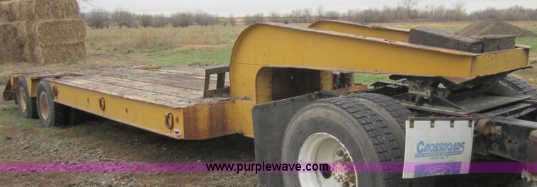 image for item C5226 1954 Martin 27 ton lowboy trailer