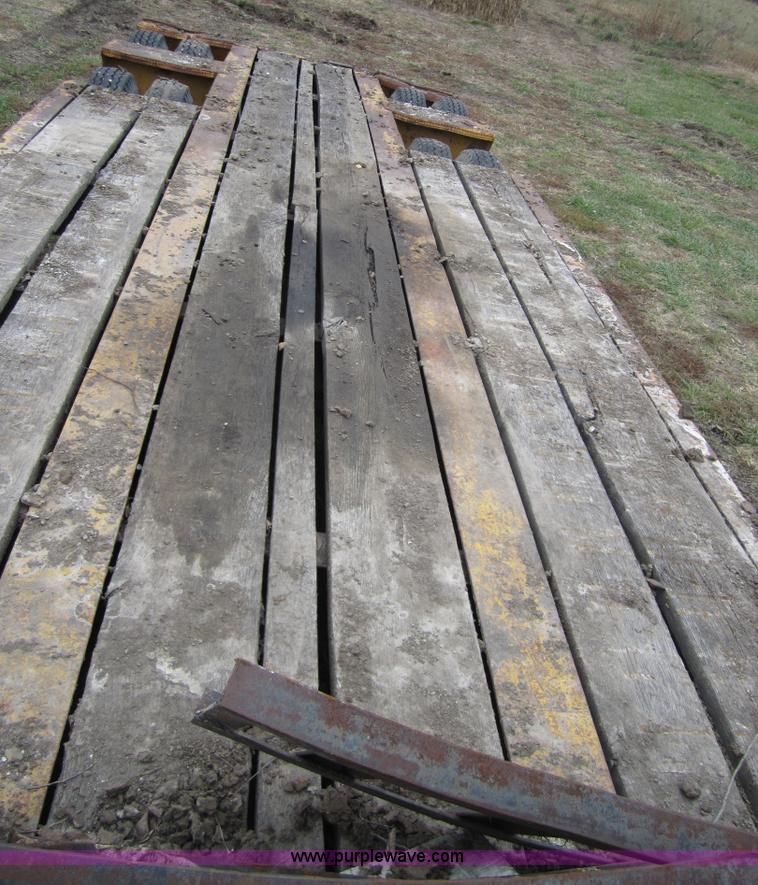 image for item C5226 1954 Martin 27 ton lowboy trailer