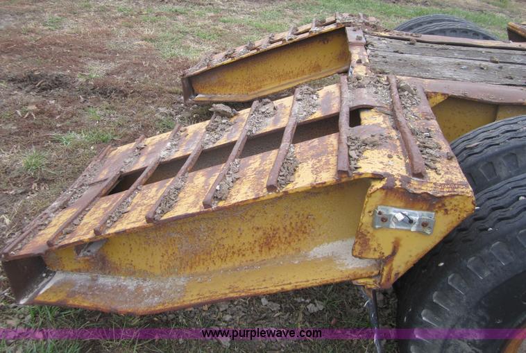 image for item C5226 1954 Martin 27 ton lowboy trailer