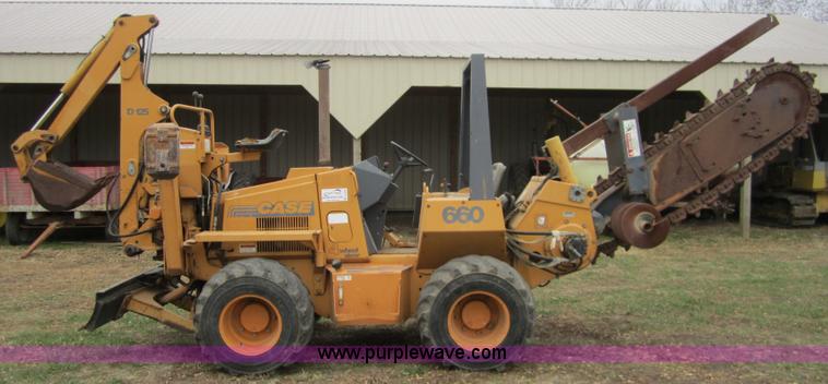 image for item C5229 1999 Case 660 trencher