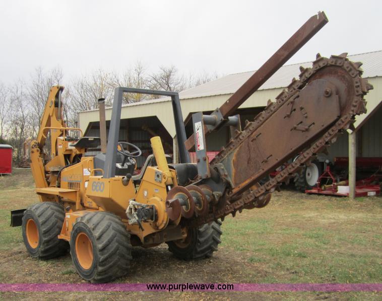 image for item C5229 1999 Case 660 trencher