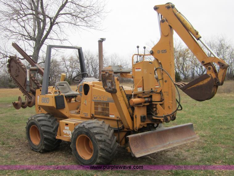 image for item C5229 1999 Case 660 trencher