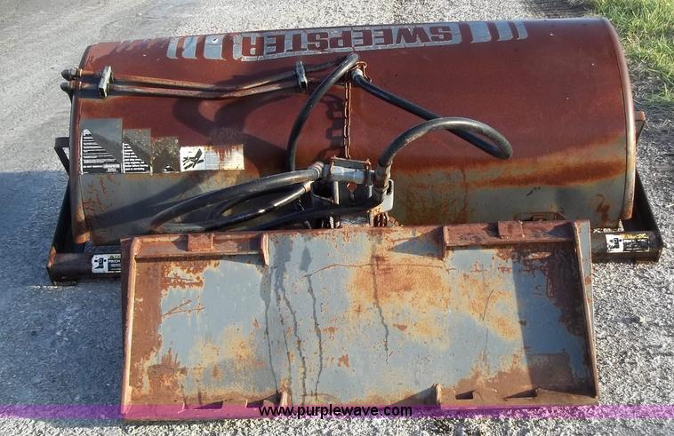 image for item D9267 Sweepster 6' universal skid loader broom