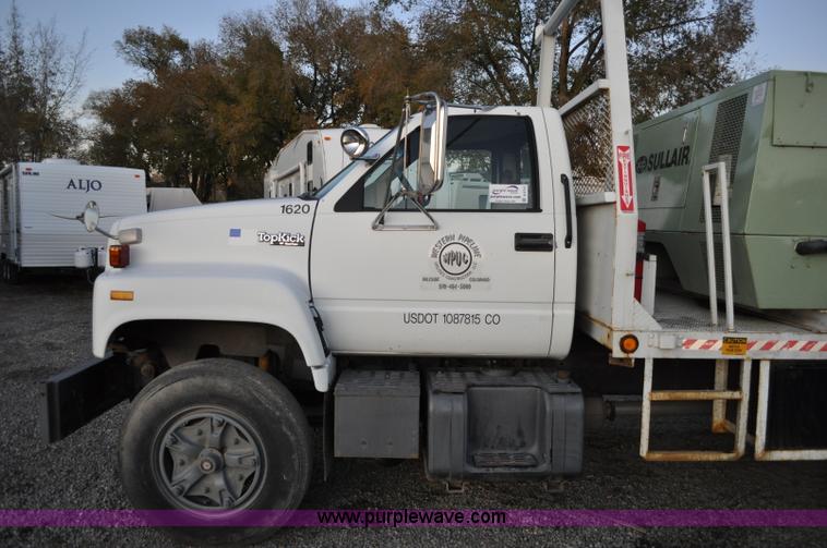 image for item A5712 1991 GMC TopKick pipeline drier rig