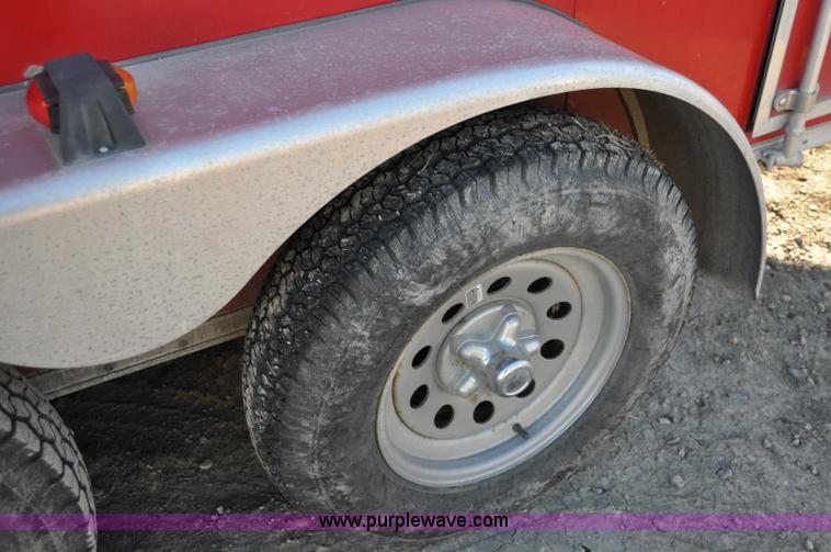 image for item A5720 2004 Wells Cargo RF7142 enclosed trailer with Rhino Liner mobile system