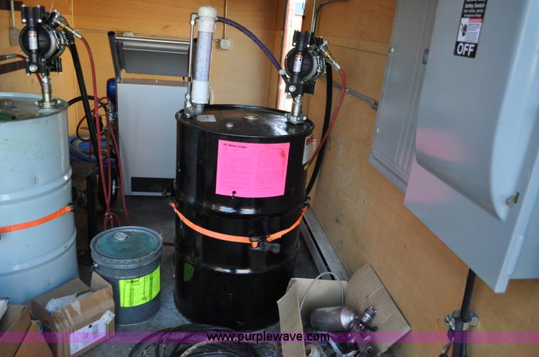 image for item A5720 2004 Wells Cargo RF7142 enclosed trailer with Rhino Liner mobile system