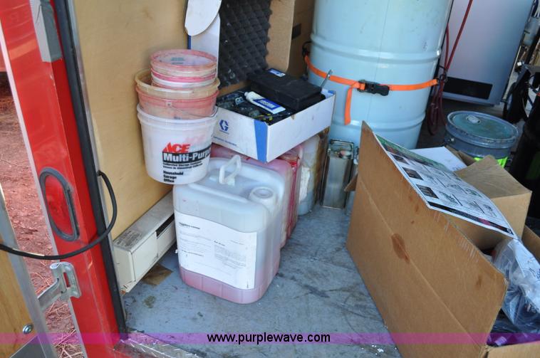 image for item A5720 2004 Wells Cargo RF7142 enclosed trailer with Rhino Liner mobile system