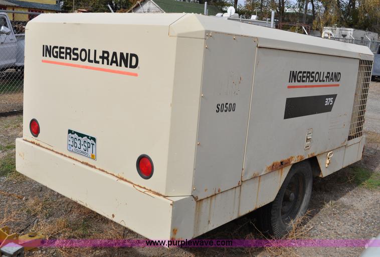 image for item A5726 Ingersoll Rand 375 screw air compressor