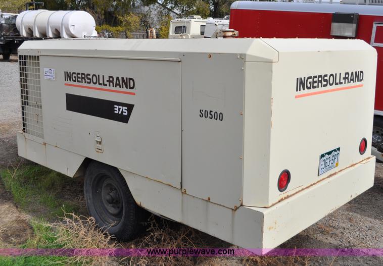 image for item A5726 Ingersoll Rand 375 screw air compressor