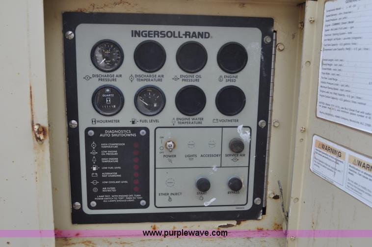 image for item A5726 Ingersoll Rand 375 screw air compressor