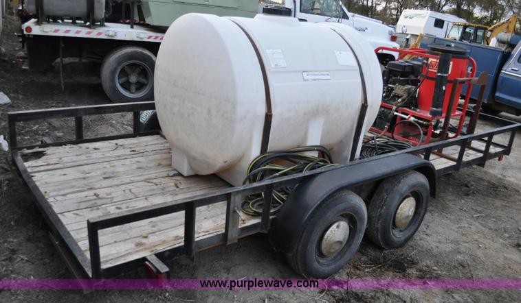 image for item A5728 Hotsy power washer system on trailer