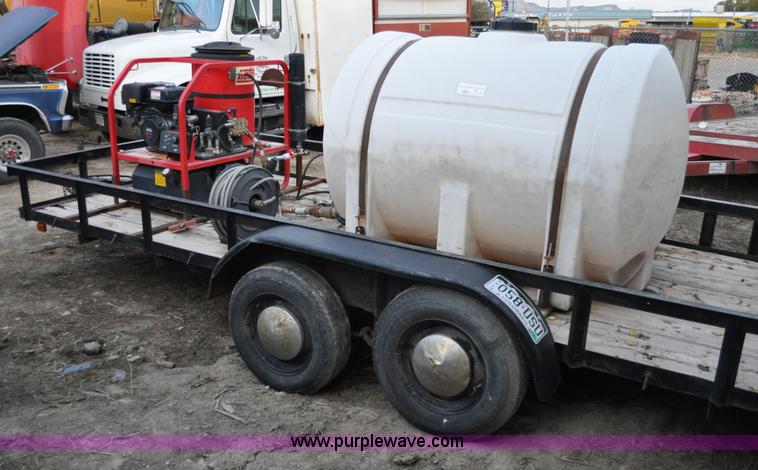 image for item A5728 Hotsy power washer system on trailer