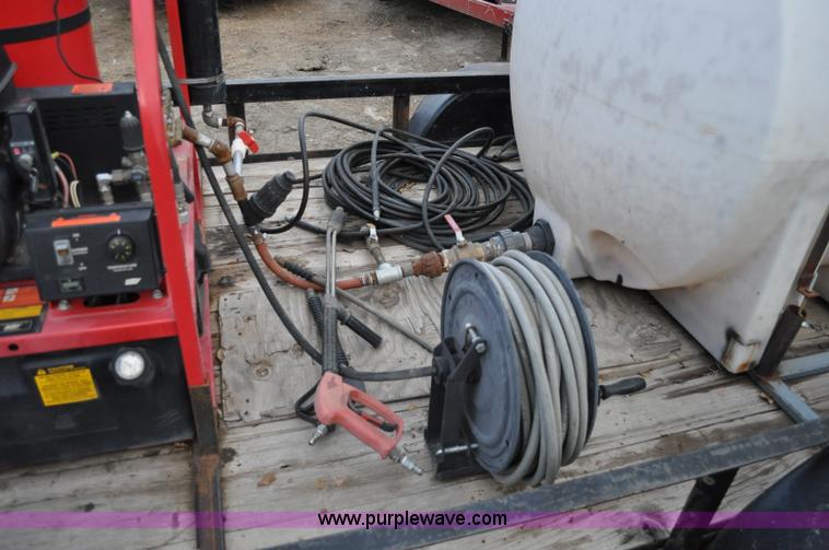 image for item A5728 Hotsy power washer system on trailer