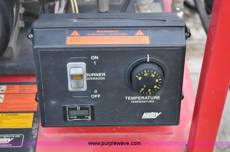 image for item A5728 Hotsy power washer system on trailer