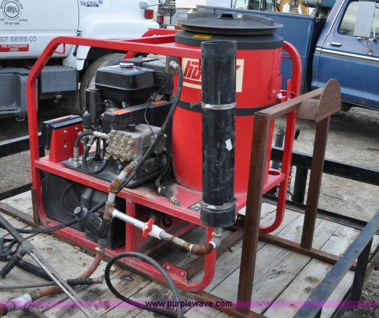 image for item A5728 Hotsy power washer system on trailer