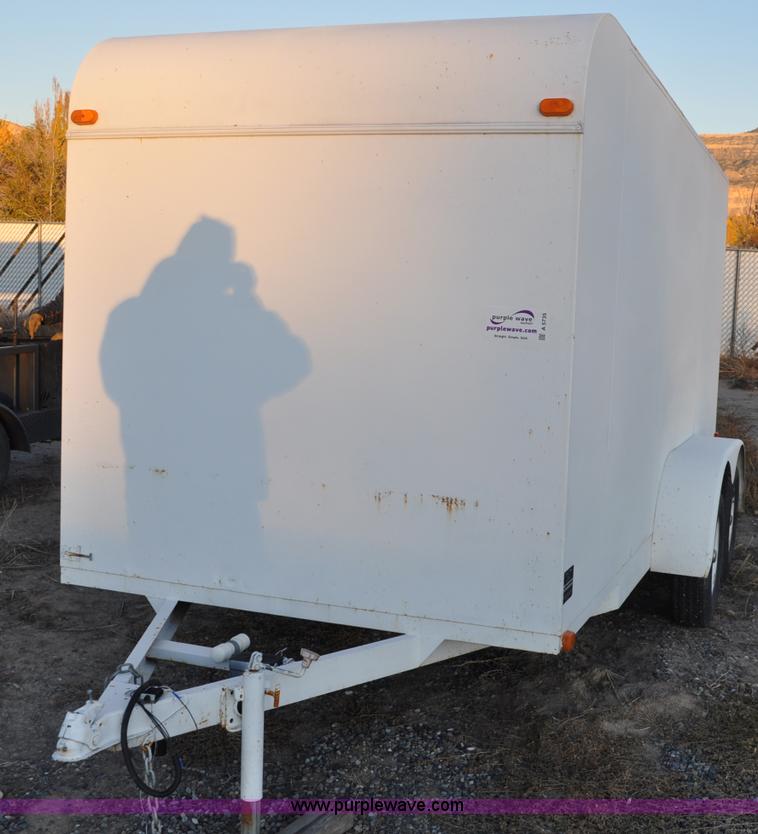 image for item A5735 2001 Justin C tandem axle trailer