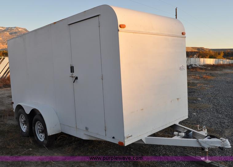 image for item A5735 2001 Justin C tandem axle trailer