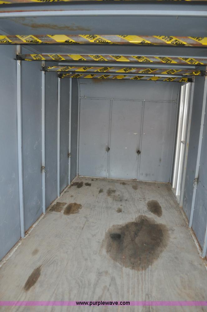 image for item A5735 2001 Justin C tandem axle trailer