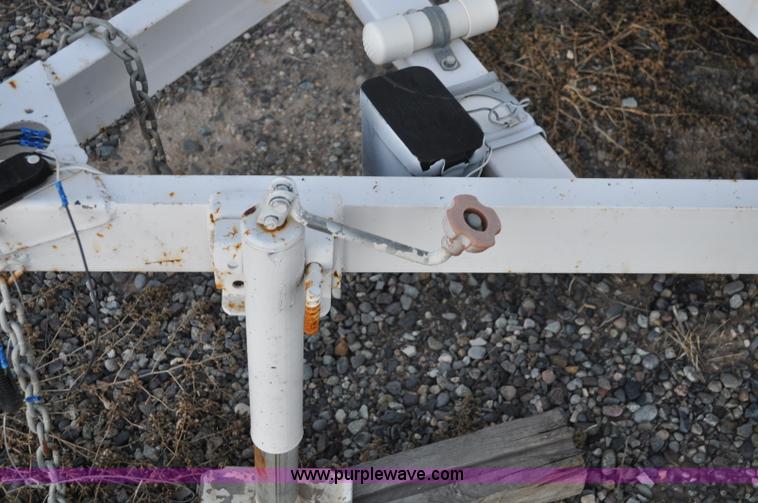 image for item A5735 2001 Justin C tandem axle trailer