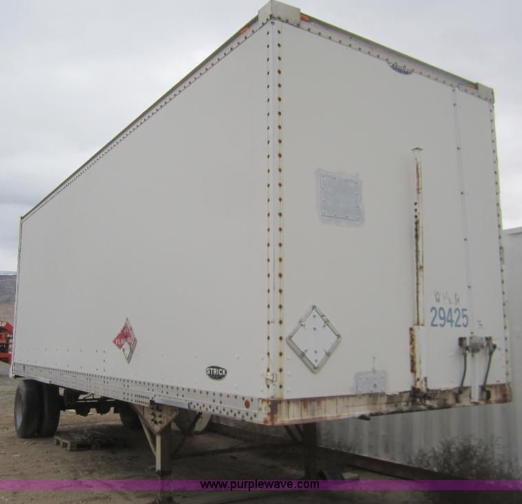 image for item A5736 1988 Strick 28'dry-van trailer