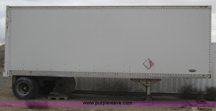 image for item A5736 1988 Strick 28'dry-van trailer