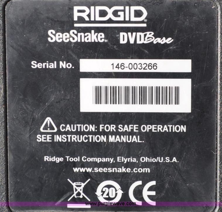 image for item A5763 Ridgid SeeSnake 13988 system